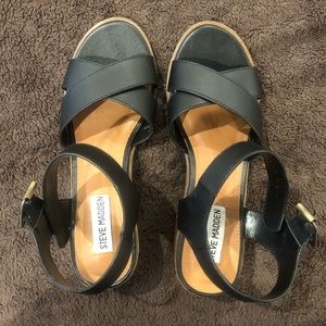 Black Steve Madden Sandals